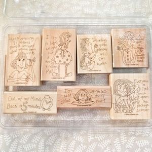 Wisecracks Stamp Set of 7